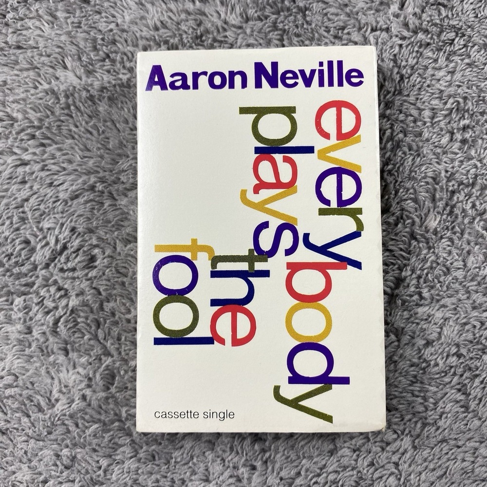 Aaron‎ Neville Everybody Plays The Fool Cassette Single 1991